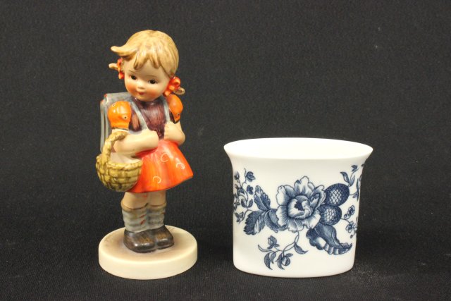 Lot of Porcelain Including B&G, Rosenthal (Covered jar), Royal  Worcester (Blue Sprays & etc), & - Image 6 of 10