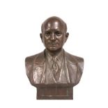 Jules Butensky 1929 bust of a gentleman Jules Butensky 1929 bust of a "Gentleman" Russian, signed,