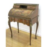 Vernis Martin Cylinder Bureau Vernis Martin Cylinder Bureau