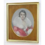 Guirand de Scévola, portrait of Coco Chanel Pastel. Signed lower left. Guirand de Scévola  (1871-