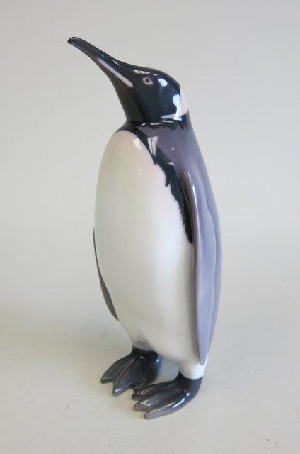 Bing & Grondahl Porcelain Figure of a Penguin 2166 Approx. 10 1/2" H.