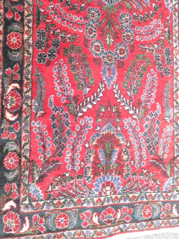 Hamadan Red Persian Runner Approx. 3' W x 20 1/2' L. - Image 3 of 4