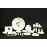 Herend & Rosenthal Porcelain Including, pair (2) of vases approx. 3 1/4" H, (2)  vases approx 2 1/2"