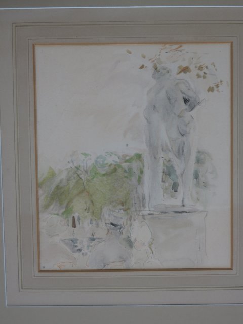 Lot of 5 Colored Prints (3) After Berthe Morisot. One signed in plate.  Approx. 9" H x 8" W - Image 6 of 6