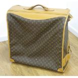 Louis Vuitton Soft Side Suitcase Approx. 25" H x 23 1/2" W x 13 1/2" D.