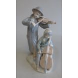 Porcelain KPM Grouping "Musicians" Approx. 10 1/2" H. Good condition. Good condition.