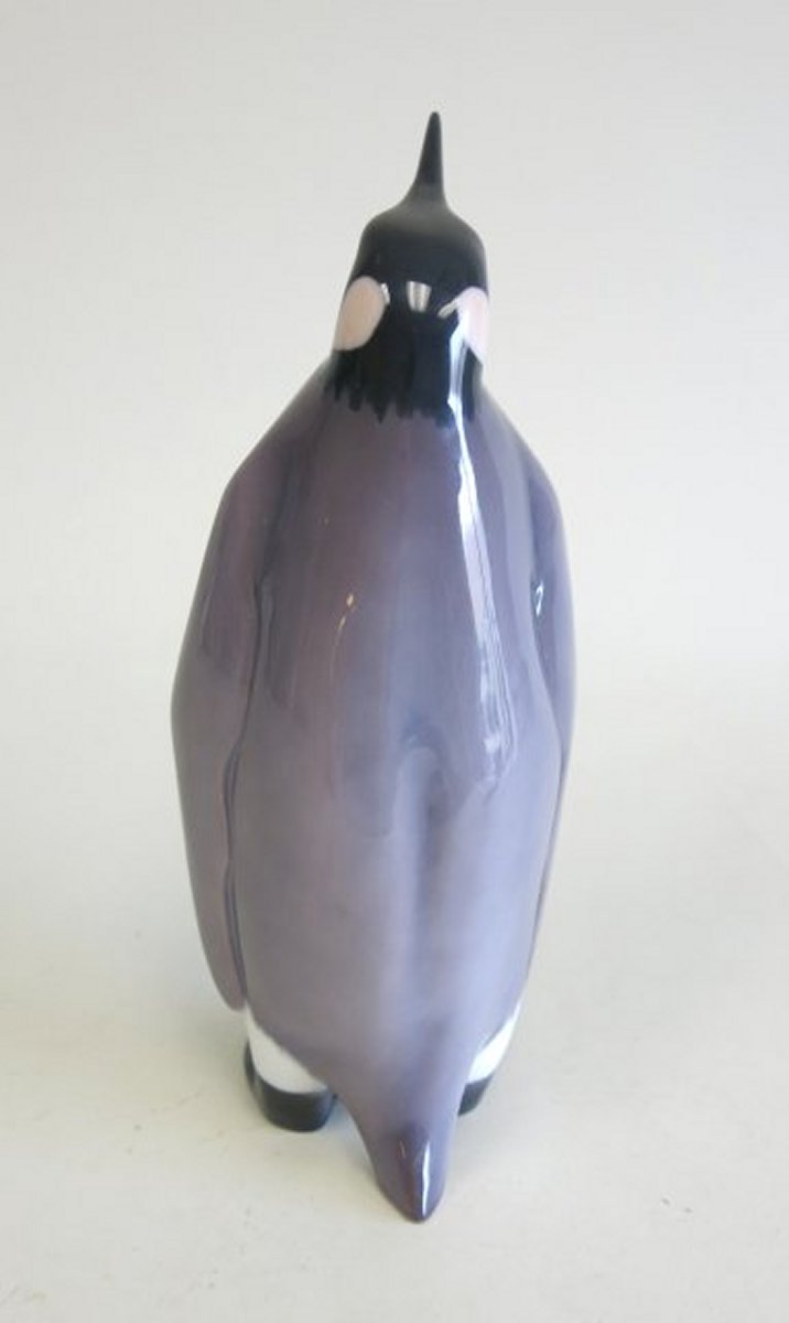 Bing & Grondahl Porcelain Figure of a Penguin 2166 Approx. 10 1/2" H. - Image 3 of 4