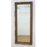 Giltwood Hall Mirror Approx. 68" x 28". Property of a Bernardsville, NJ  collection. (4069) Good