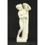 Marble Dust Sculpture of Goddess Approx. 31" H.