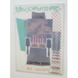 Robert Rauschenberg, "The Cloister Series" Ace, Canada, 1966. Lithograph poster. Robert