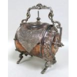 Victorian Silver Plated Bun Warmer