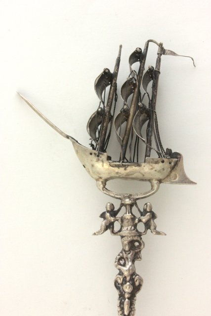 Dutch Silver Souvenir Spoon - Image 3 of 5