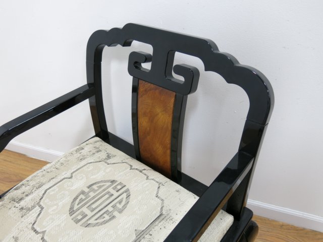 Pair of Chinese Chairs - Image 6 of 6