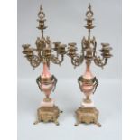 Pair of Neo-Classic style 7 Light Candelabra