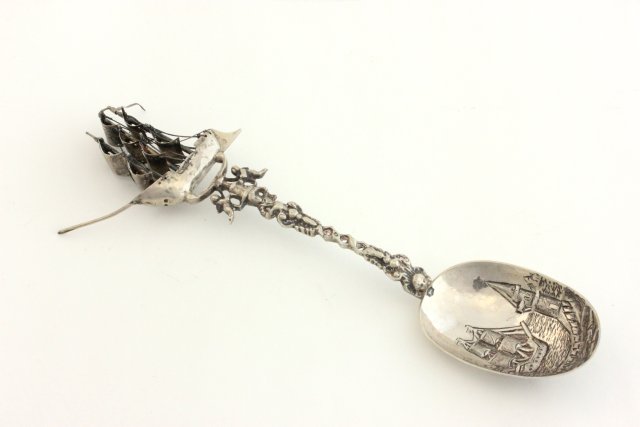 Dutch Silver Souvenir Spoon