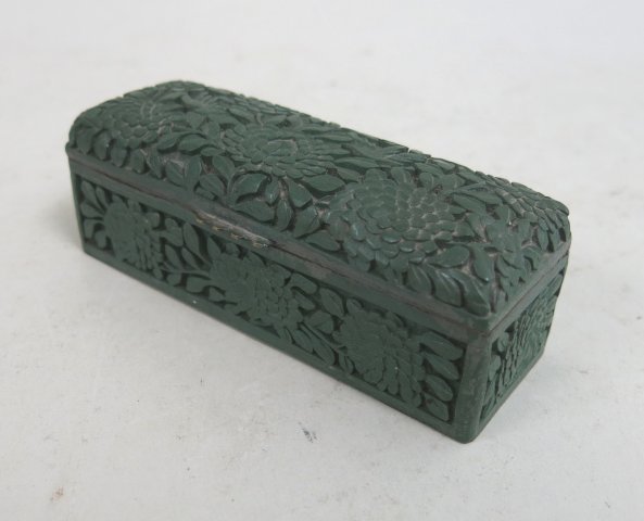 Two Chinese Cinnabar Boxes - Image 5 of 7