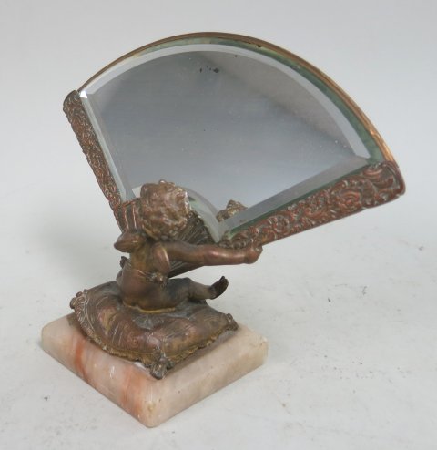 Gilt Metal Mirror - Image 2 of 4