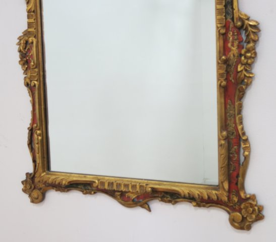 Italian Gilt Wood Carved Mirror - Image 3 of 3