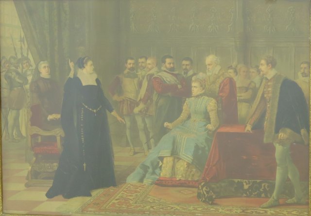 Queen Elisabeth & Mary Queen of Scots - Image 2 of 2