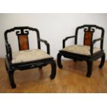 Pair of Chinese Chairs