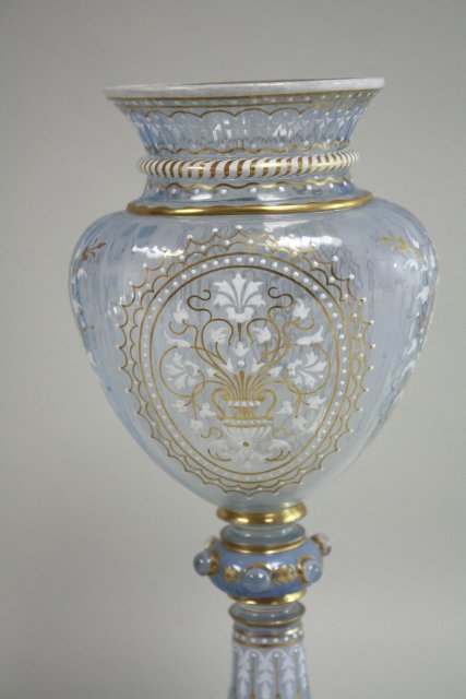 Opaline Glass Vase - Image 2 of 8