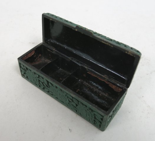 Two Chinese Cinnabar Boxes - Image 6 of 7