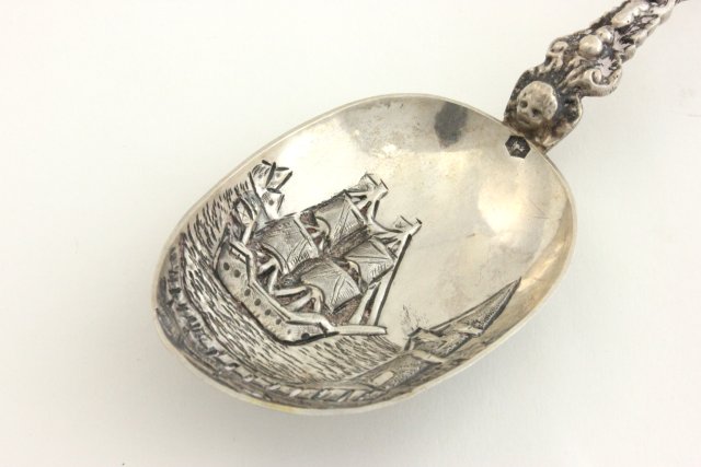 Dutch Silver Souvenir Spoon - Image 2 of 5