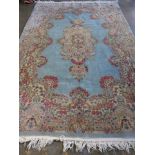 Blue Kerman Carpet