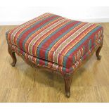 Louis XV style Upholstered Bench