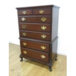 Henkel Harris Queen Anne style High Chest