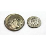 Antoninus Caesar and Divus Antoninus Antique Coins