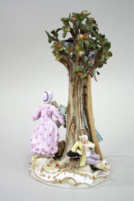 Meissen Porcelain Grouping - Image 5 of 9