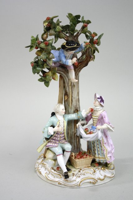 Meissen Porcelain Grouping