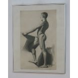 Karl Sawert, Male Nude