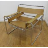 Wassily chrome & leather chair