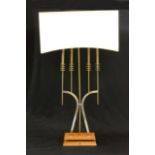 Tommi Parzinger Brass Table Lamp