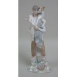 Lladro Boy with Lamb on Shoulders