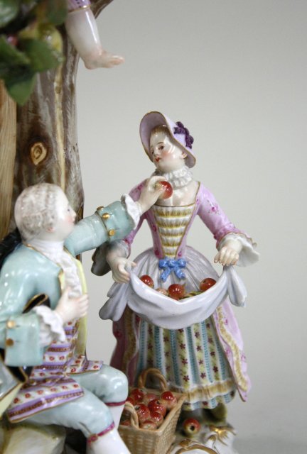 Meissen Porcelain Grouping - Image 2 of 9