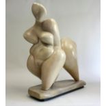 Mid-Century Modern Figural Composition Sculpture