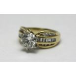 14 kt Diamond Ring