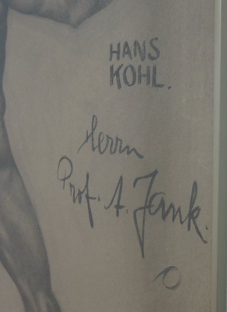 Hans Kohl, Male Nude - Image 2 of 2