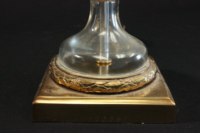Baccarat Style Lamp Approx. 18 1/2" H. - Image 3 of 3