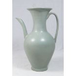 Chinese Ru Kiln Style Ewer Approx. 9 1/4" H.