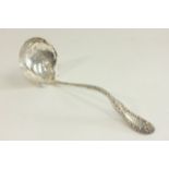 Sterling Silver Ladle by Dominick & Haff With monogram. Approx. 11" long. Approx. 5.8 ozt.