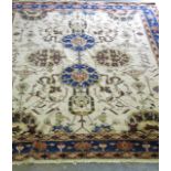 Heriz Design Handmade Rug Approx. 9' x 12'. Good condition. Good condition.