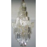 Large Camer Hall Chandelier Approx. 6' H X 32".