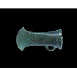 Bronze Age British 'South Eastern' Type Looped and Socketted Axehead 1000-800 BC. A short