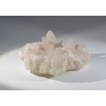 Geological Pink Calcite Mineral Specimen A large unusual specimen of pink calcite (calcium