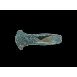 Bronze Age British 'Ulrome' Type Flanged Axehead 1700-1500 BC. A small flanged axehead with