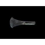 Bronze Age British Primary Shield Pattern Palstave Axehead 1400-1000 BC. A palstave with straight,